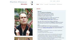 Desktop Screenshot of martin-pfisterer.de